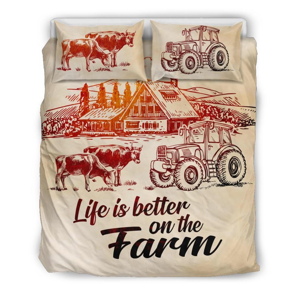 Life Is Better On The Farm Bedding Set