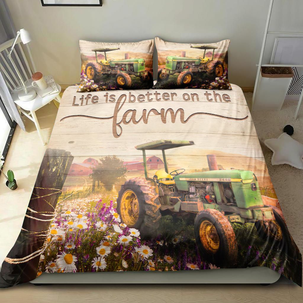 Life Is Better On The Farm Bedding Set