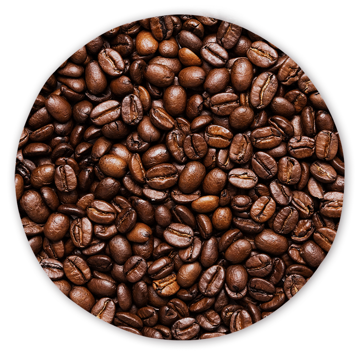 Life Is Better With Coffee Printed Round Beach Towel