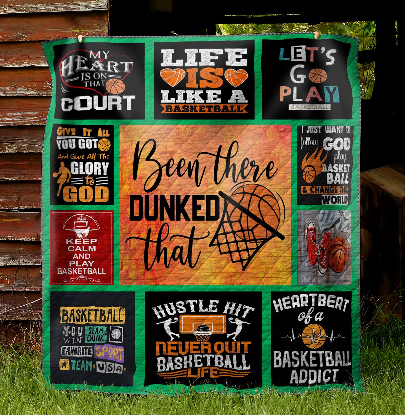 Life Is Like A Basketball NI3001064YD Quilt Blanket
