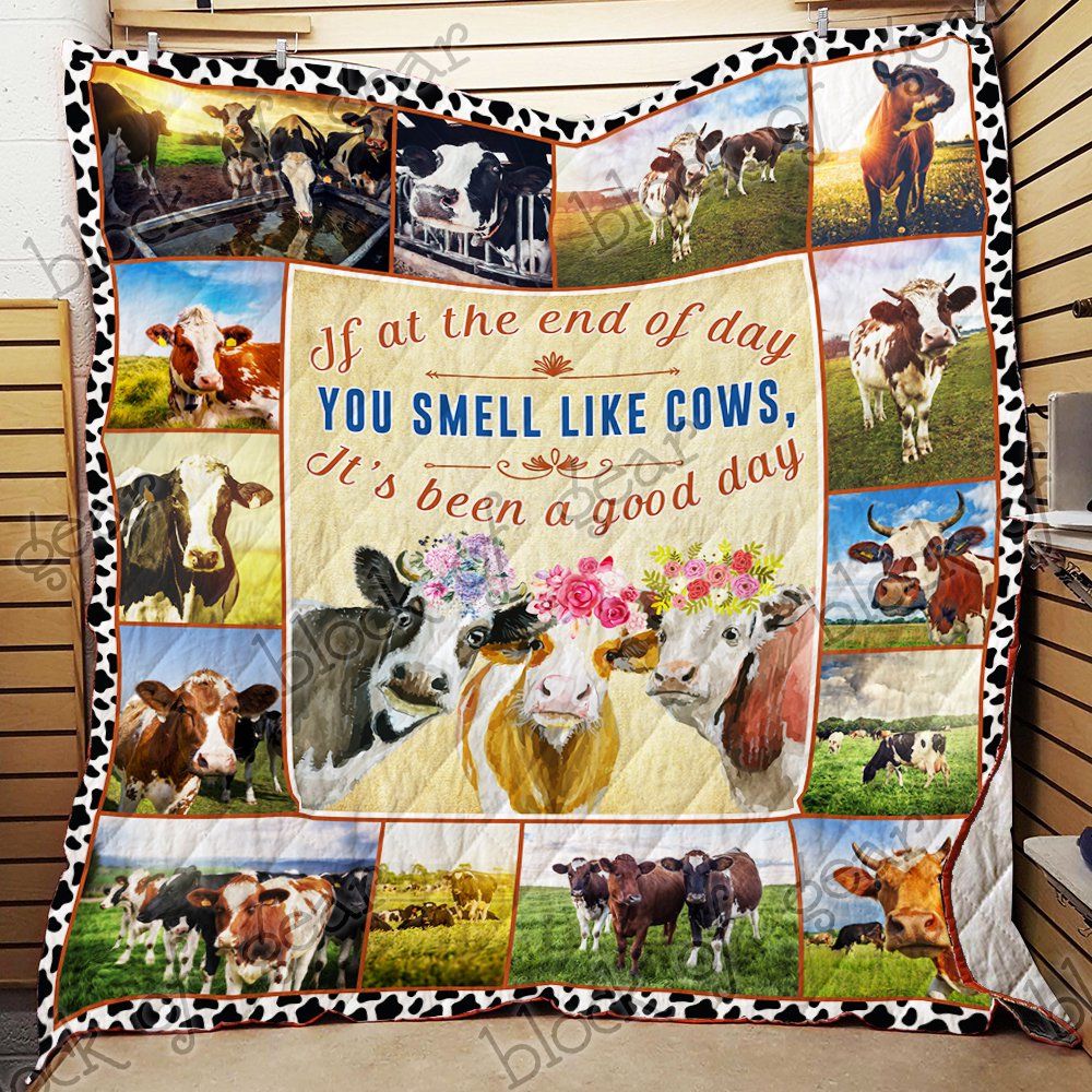 Life With Cows Quilt Nh155 Dhc11123835Dd