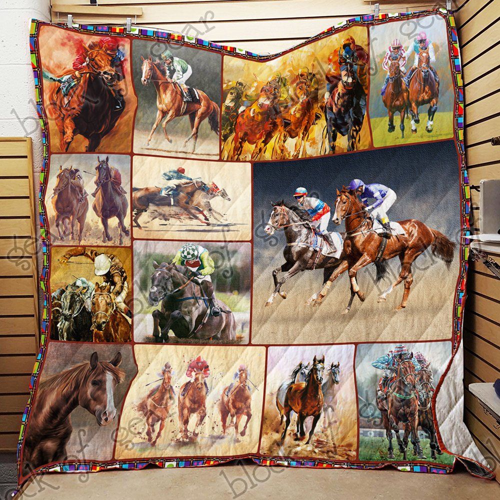 Life With Horses Quilt Nh87 Dhc11122593Dd