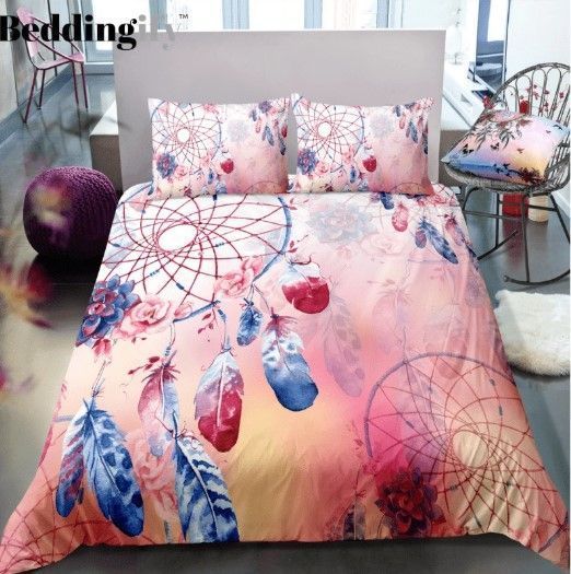 Light Color Dreamcatcher Bedding Set