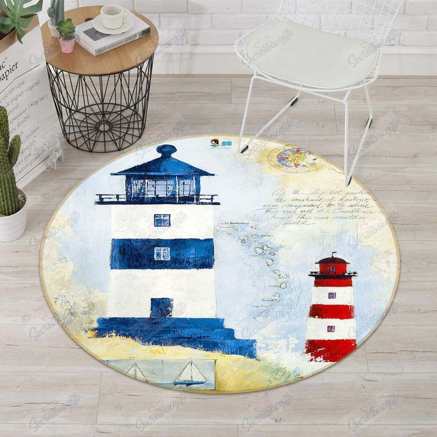 Lighthouse Round Carpet