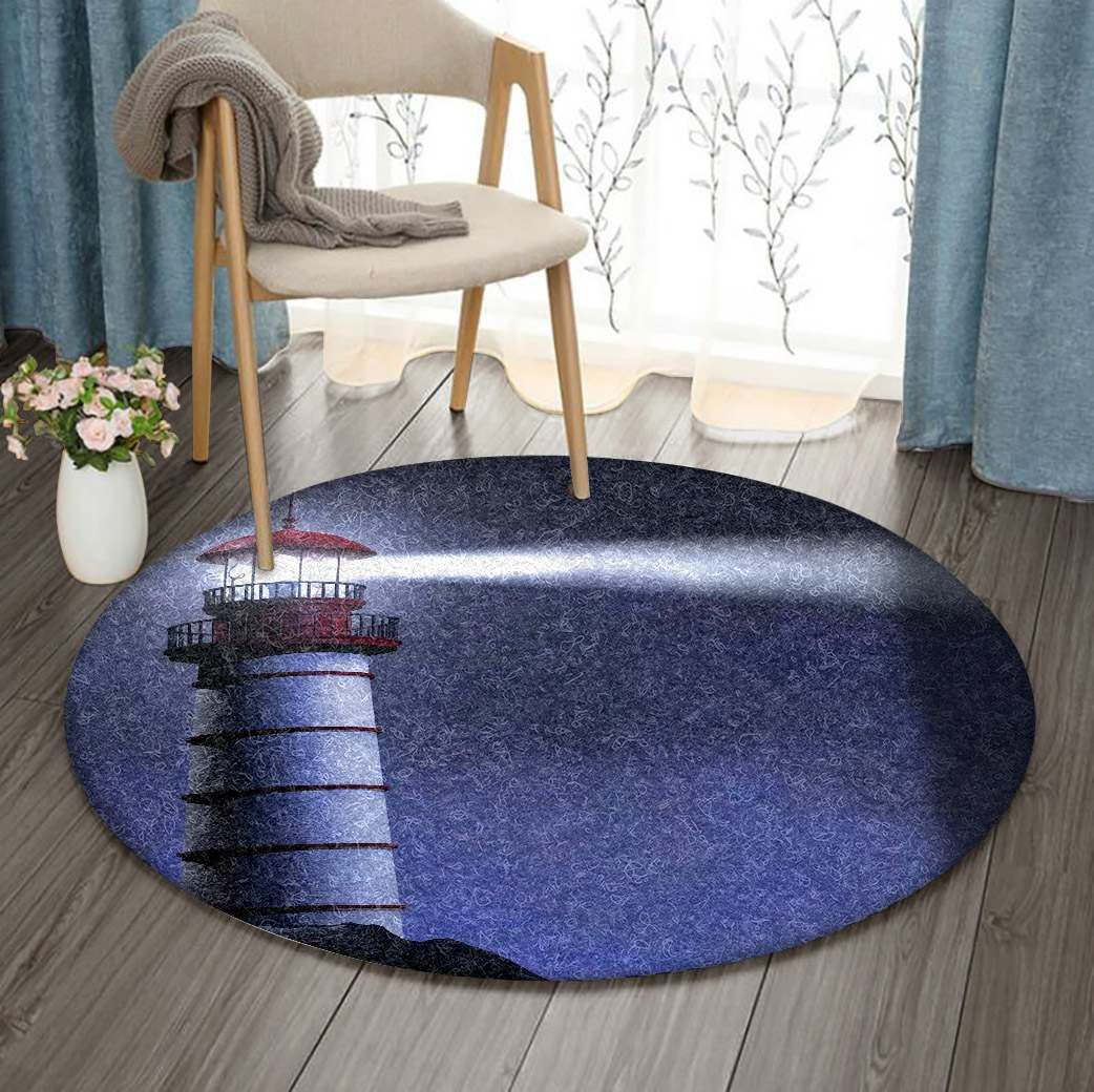 Lighthouse Round Carpet