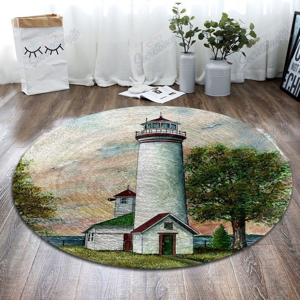 Lighthouse Round Carpet