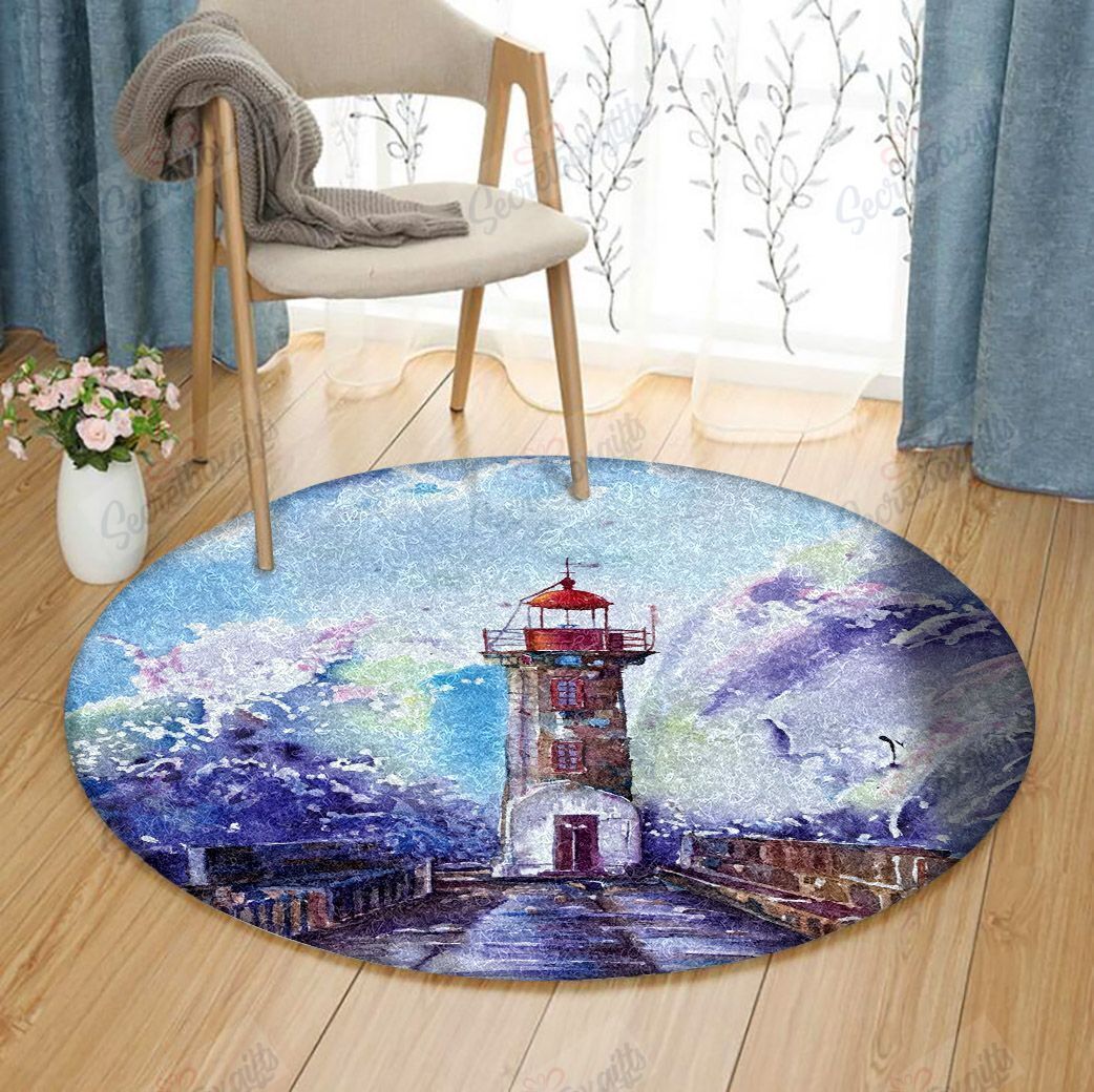 Lighthouse Round Carpet