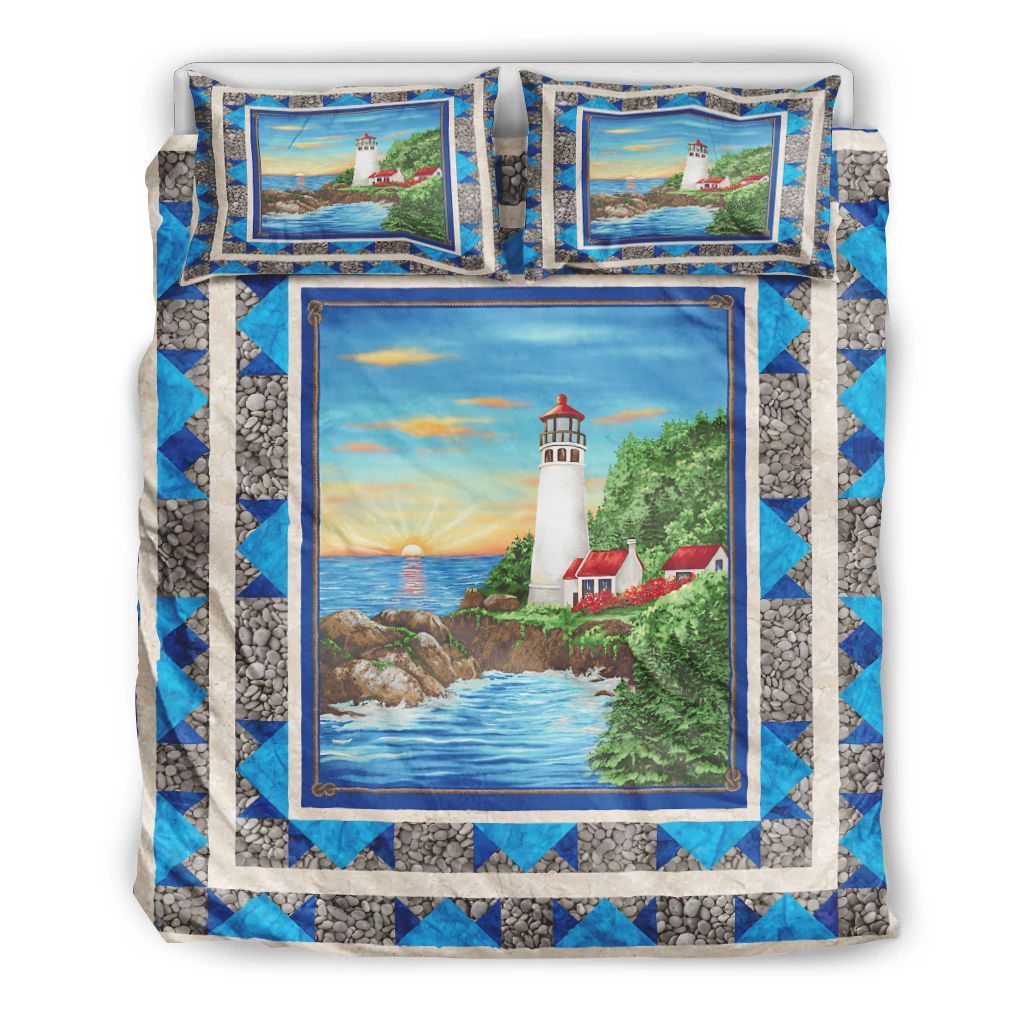 Lighthouse Wonders Sun Bedding Set