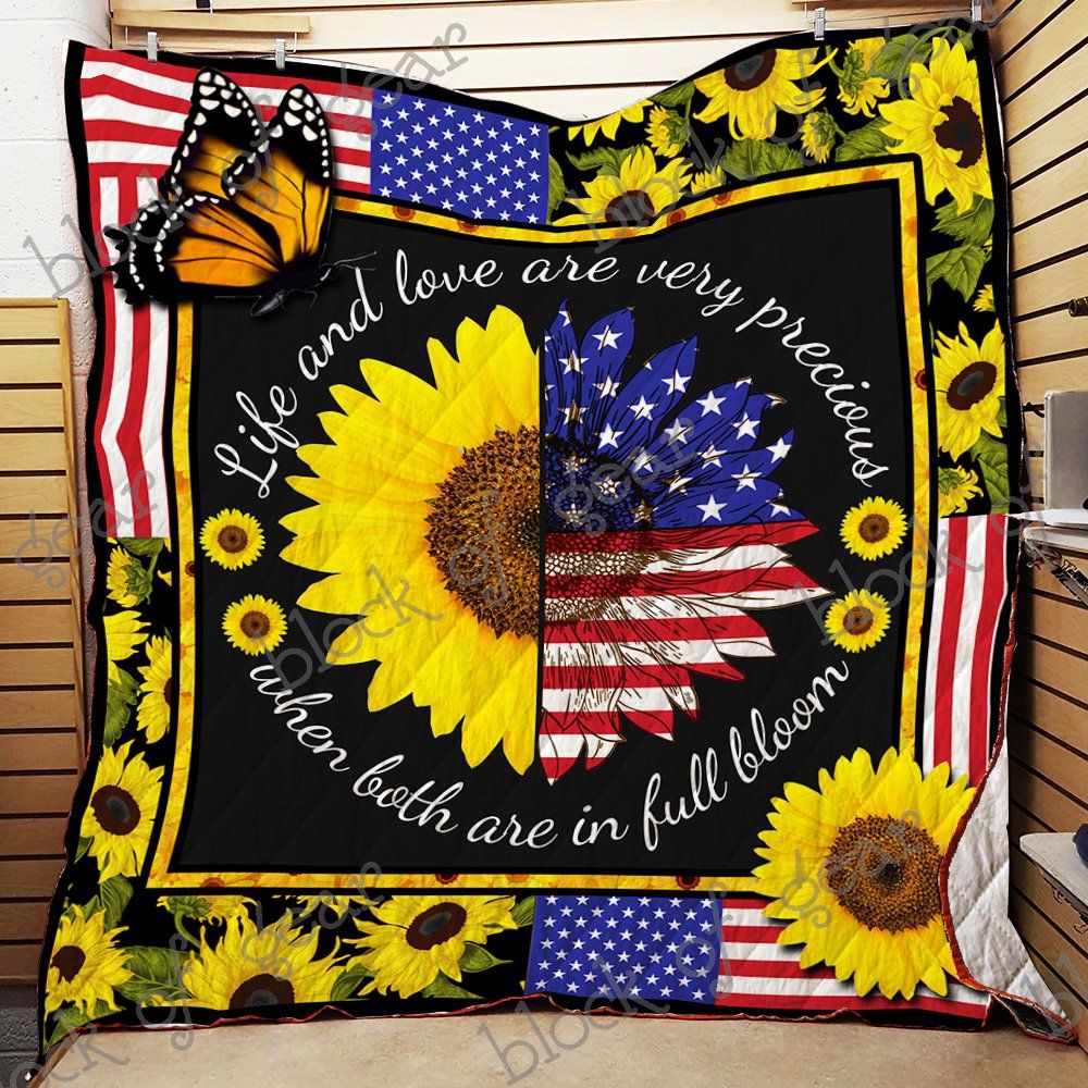 Like A Sunflower Quilt N76 Dhc11123329Dd
