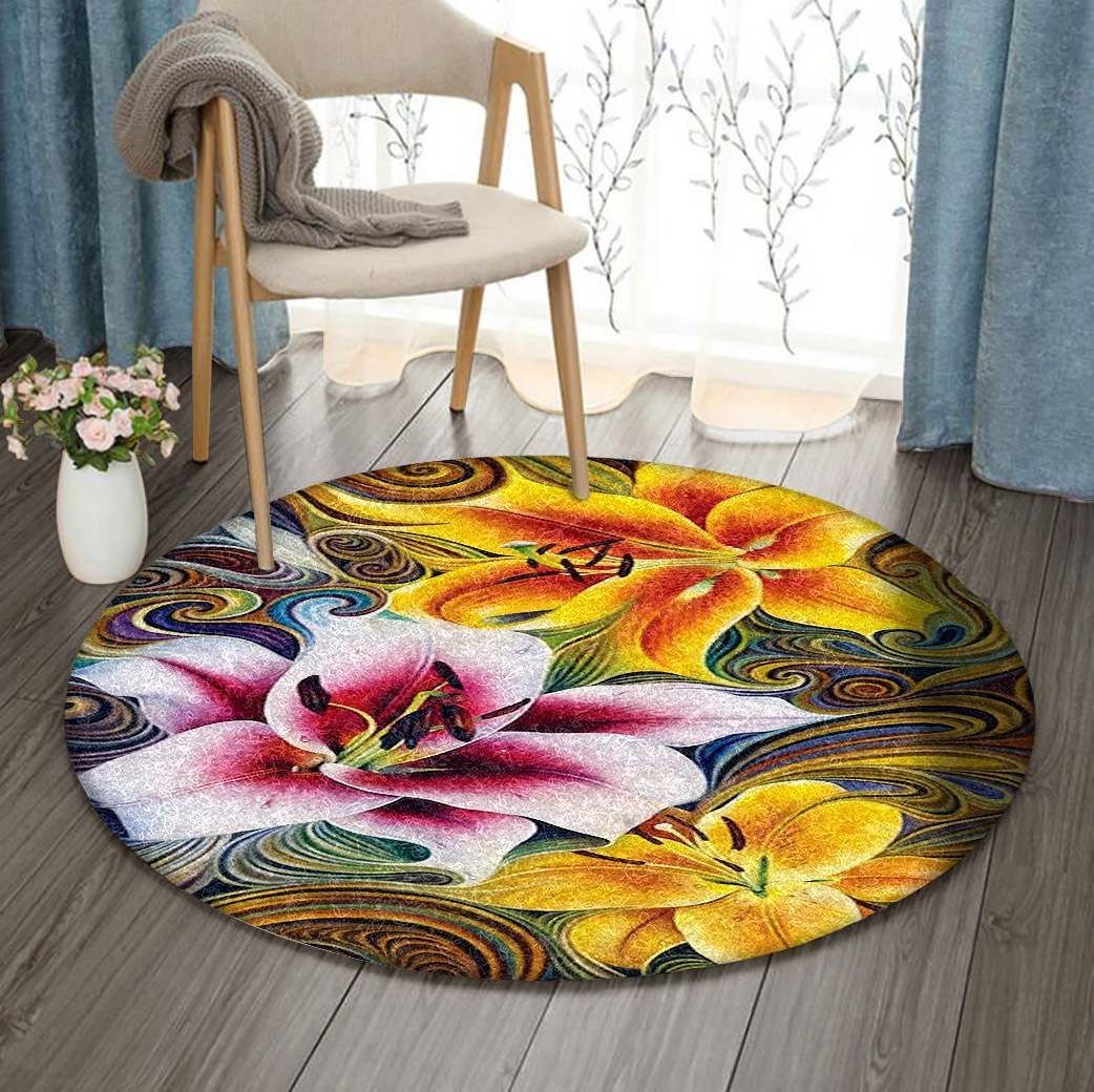 Lily Round Carpet