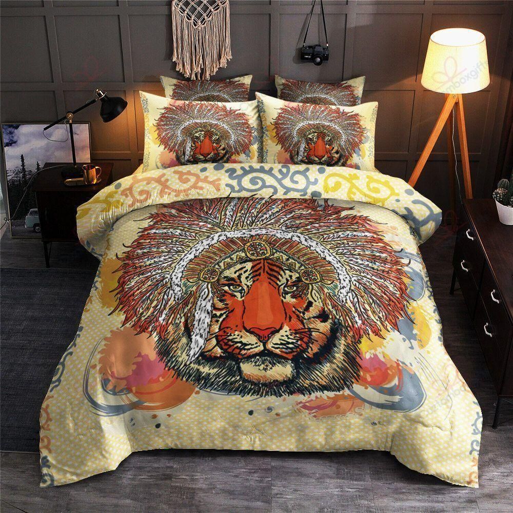 Lion American Printed Bedding Set