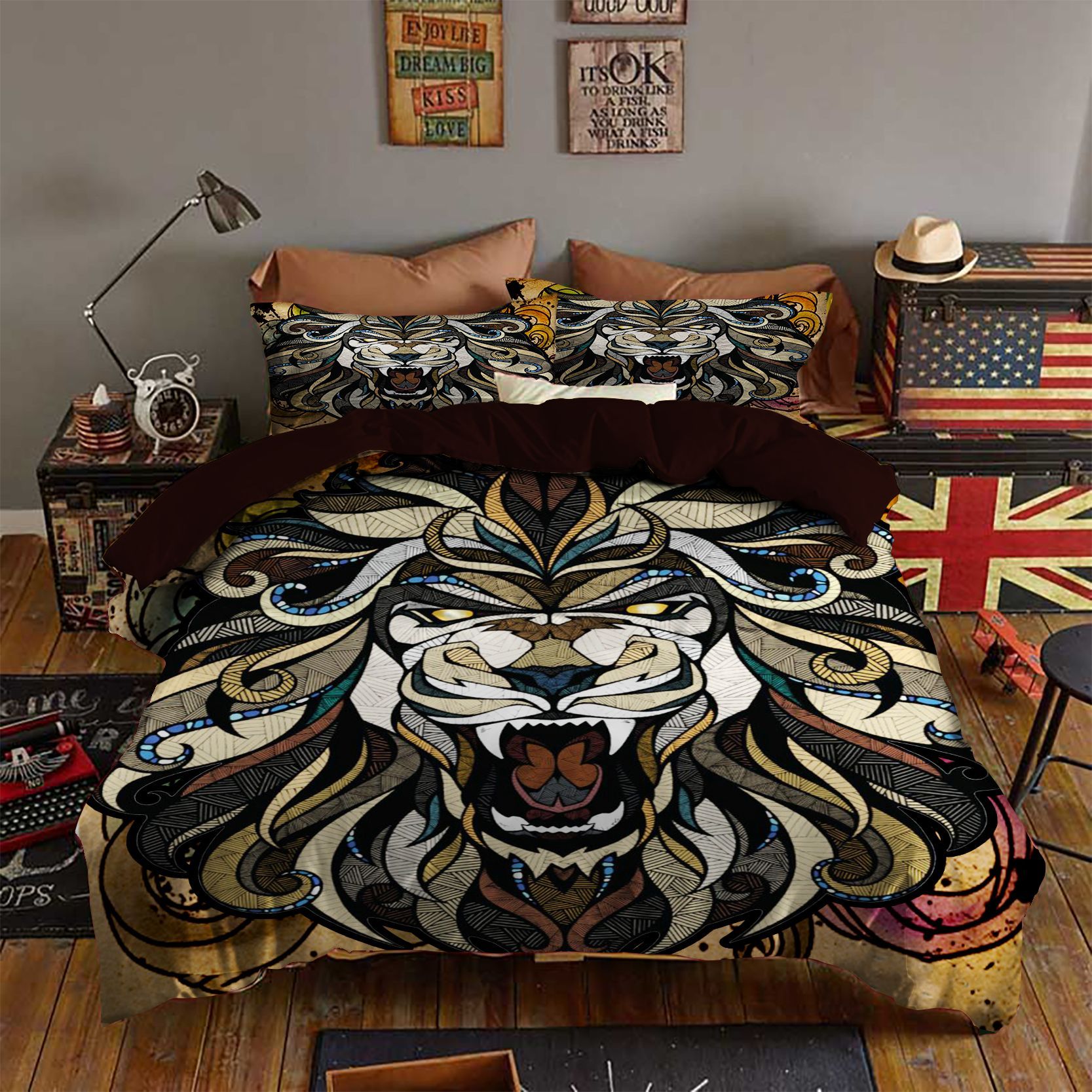 Lion Bedding Set