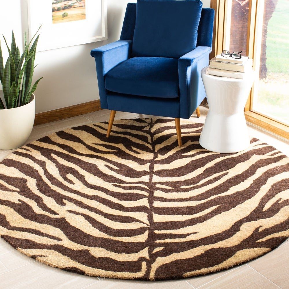 Lion Round Carpet