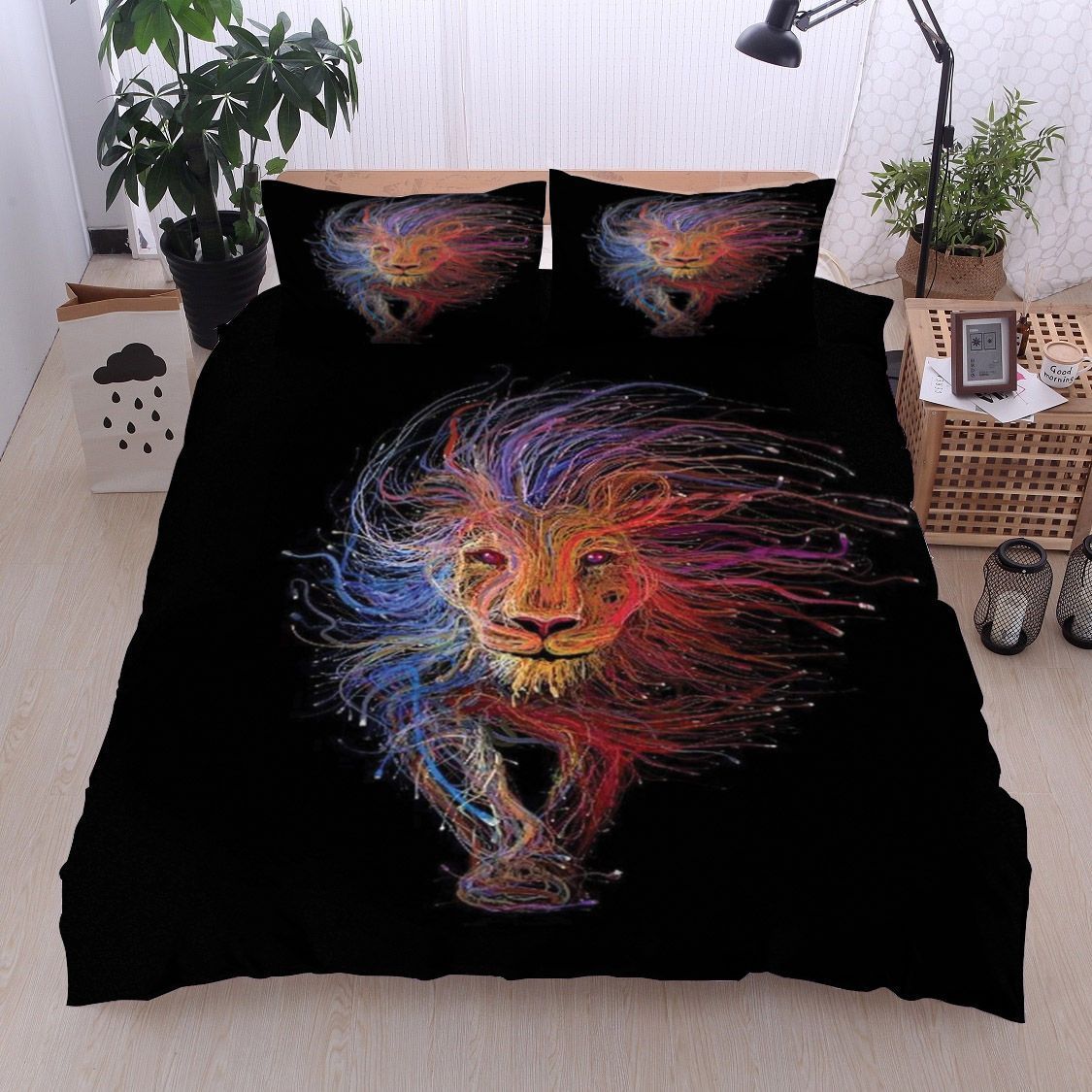 Lion Color Bedding Set