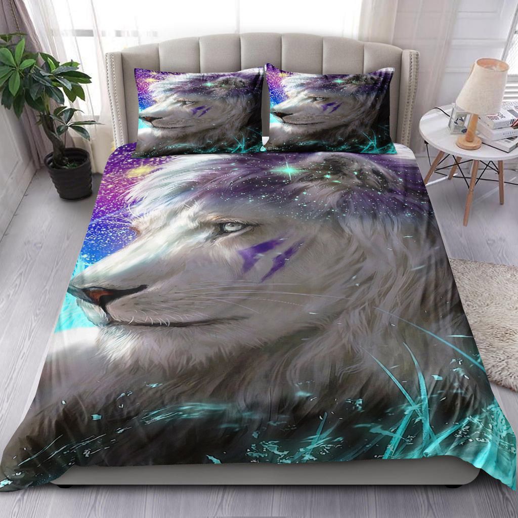 Lion Colorful Bedding Set