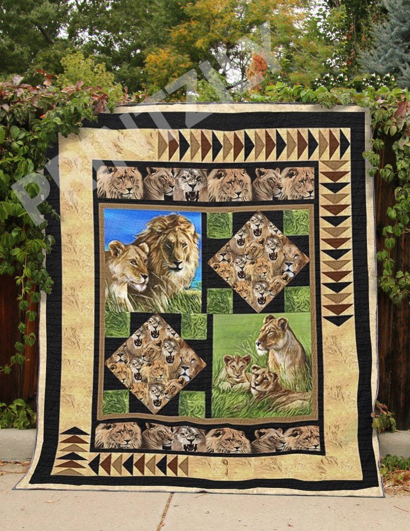 Lion Dont Mess With My Freedom Quilt Blanket DHC020120541TD