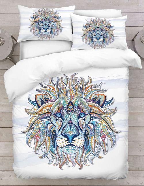 Lion Face Bedding Set
