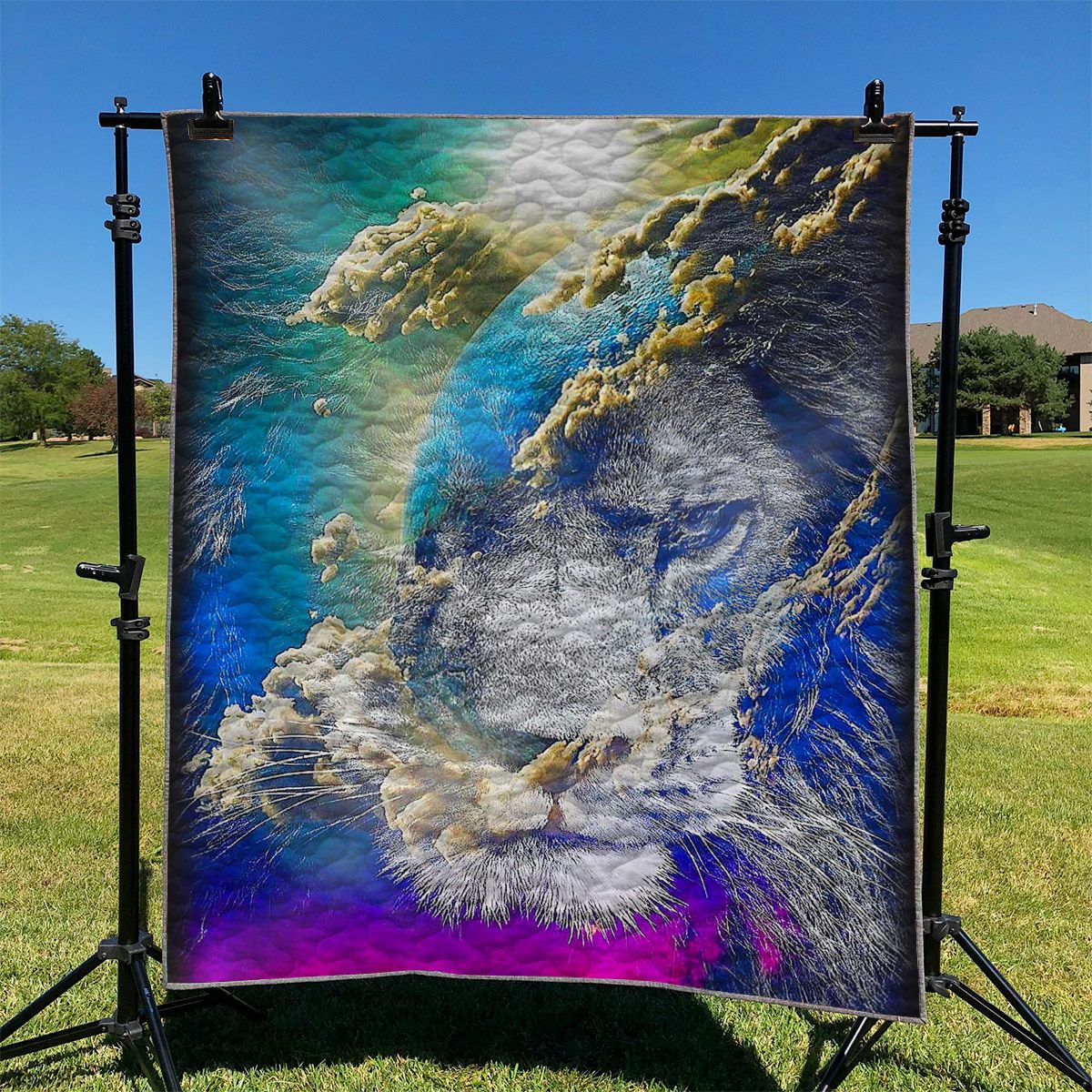 Lion Galaxy NI1911165DT Quilt Blanket