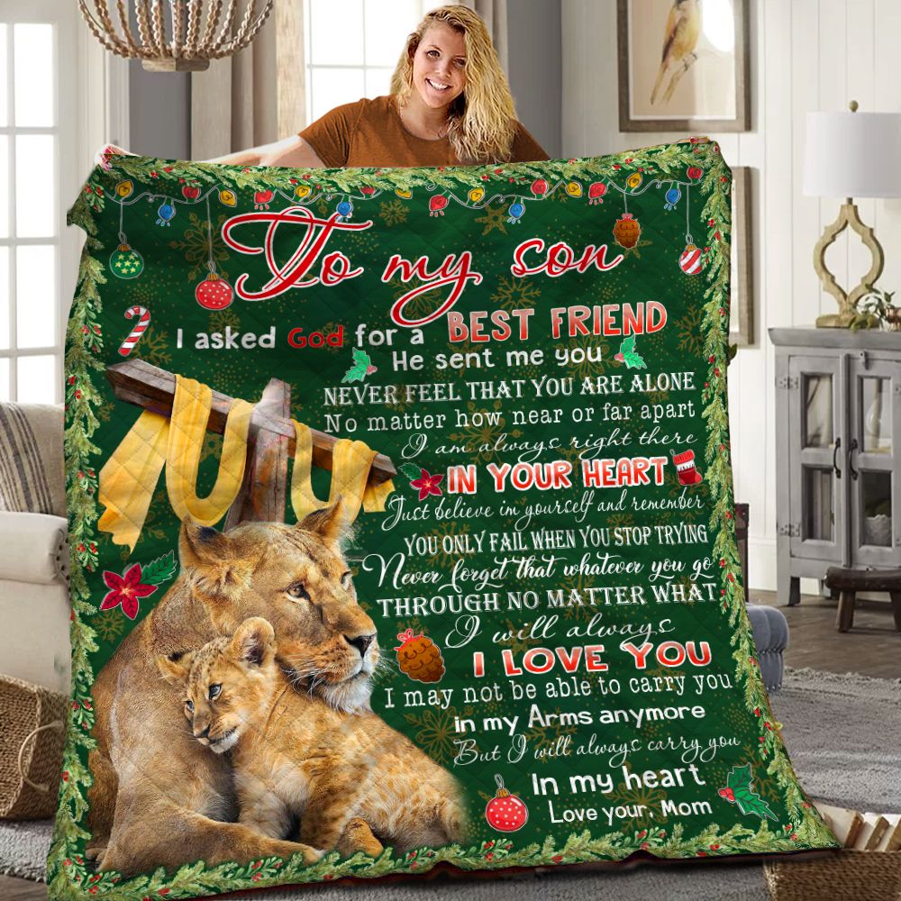 Lion HHH141109TN Quilt Blanket