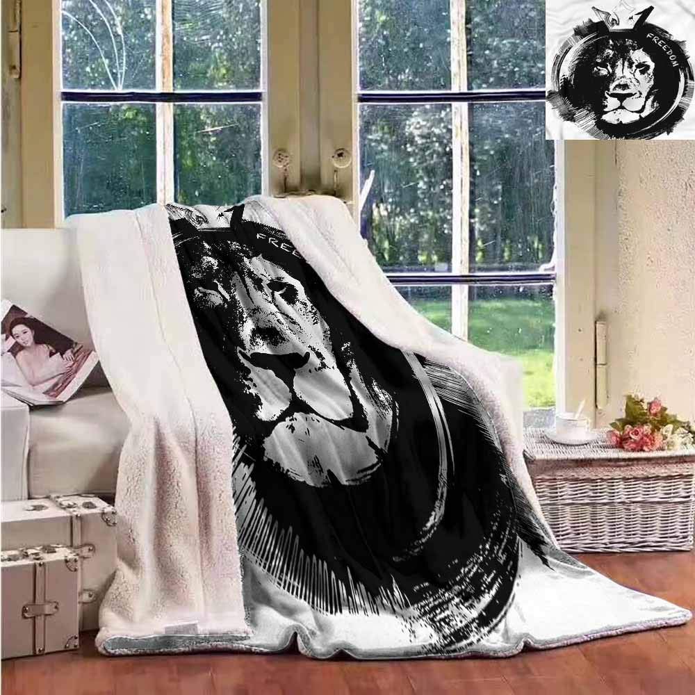 Lion King Sherpa Fleece Blanket