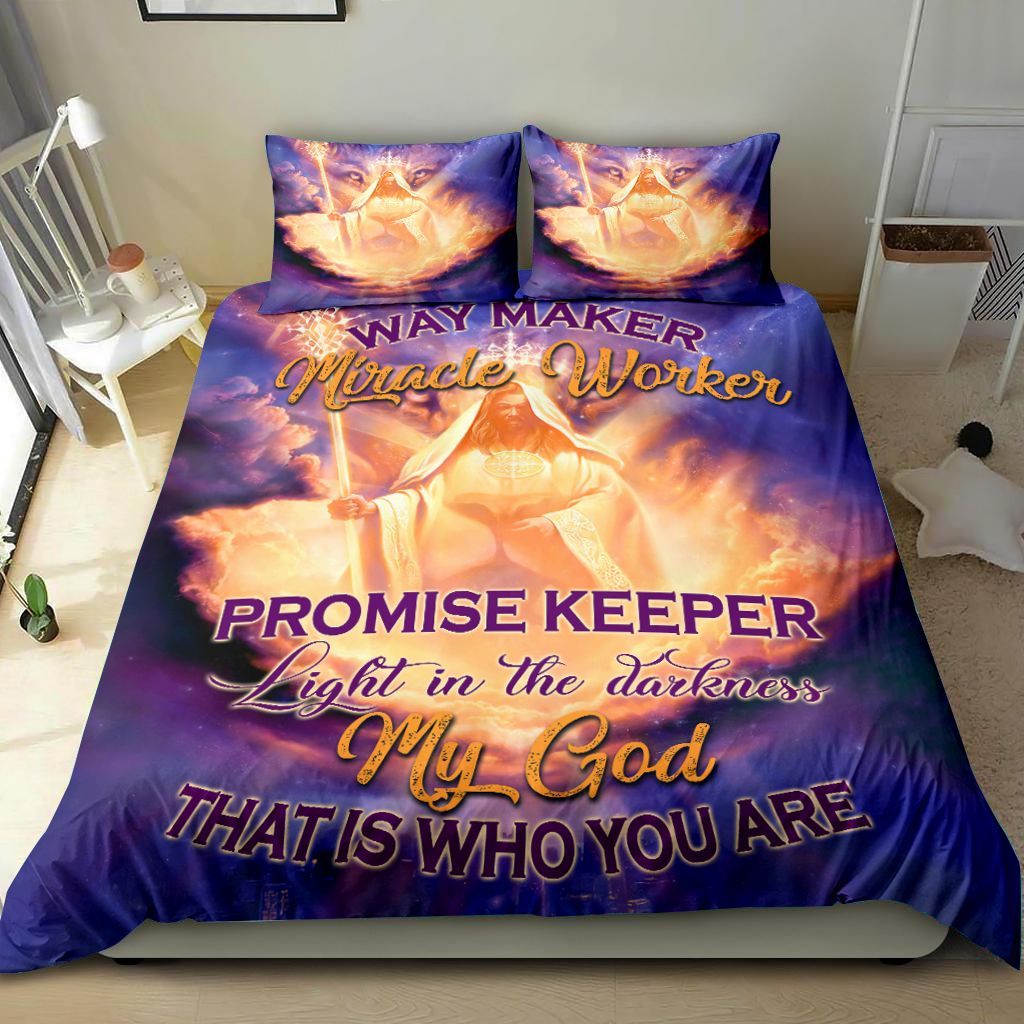 Lion Of Judah Jesus The God Bedding Set