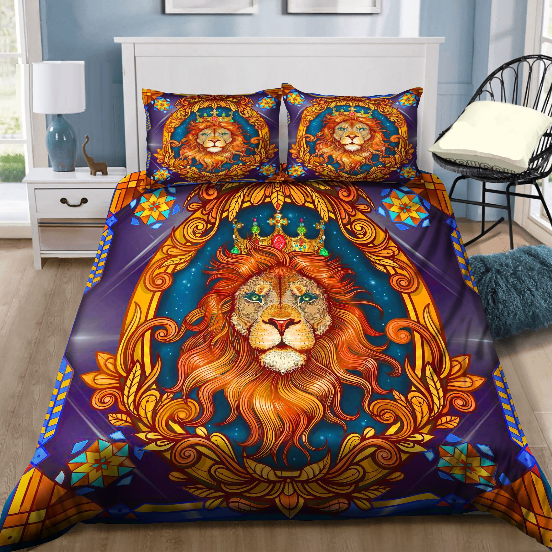 Lion Pattern Bedding Set