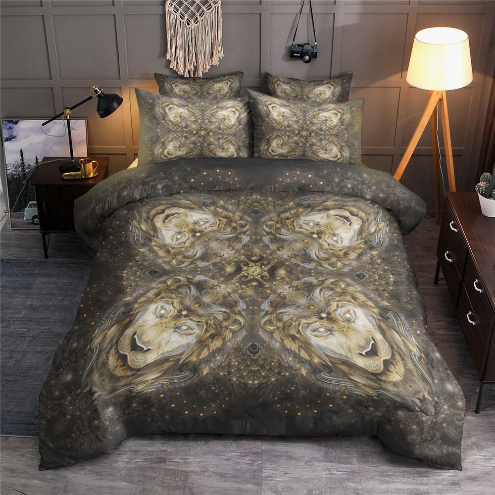 Lion Patterns Bedding Set