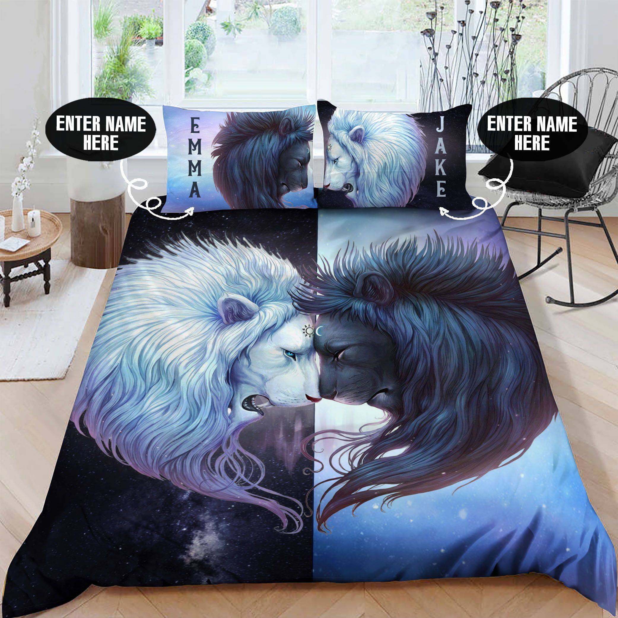 Lion Personalized Bedding Set