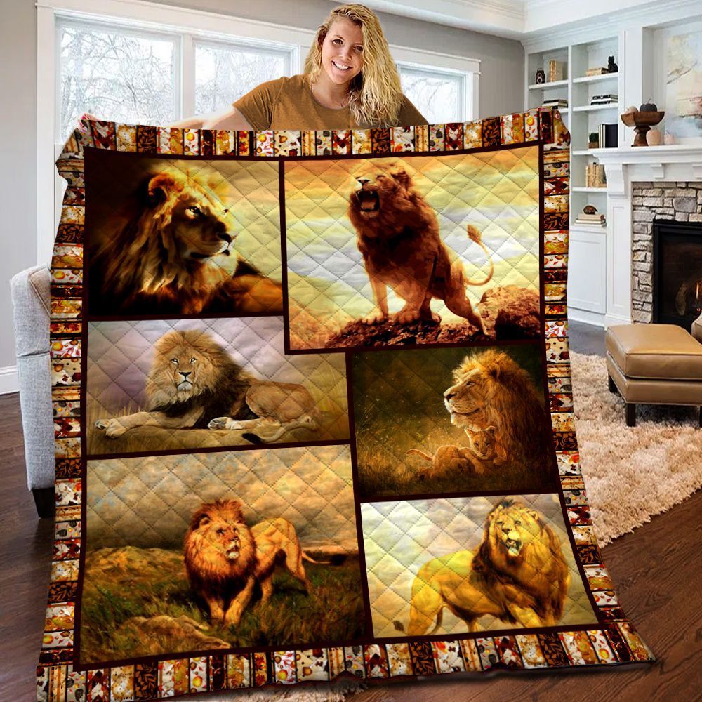 Lion Quilt Blanket BBB100207NB