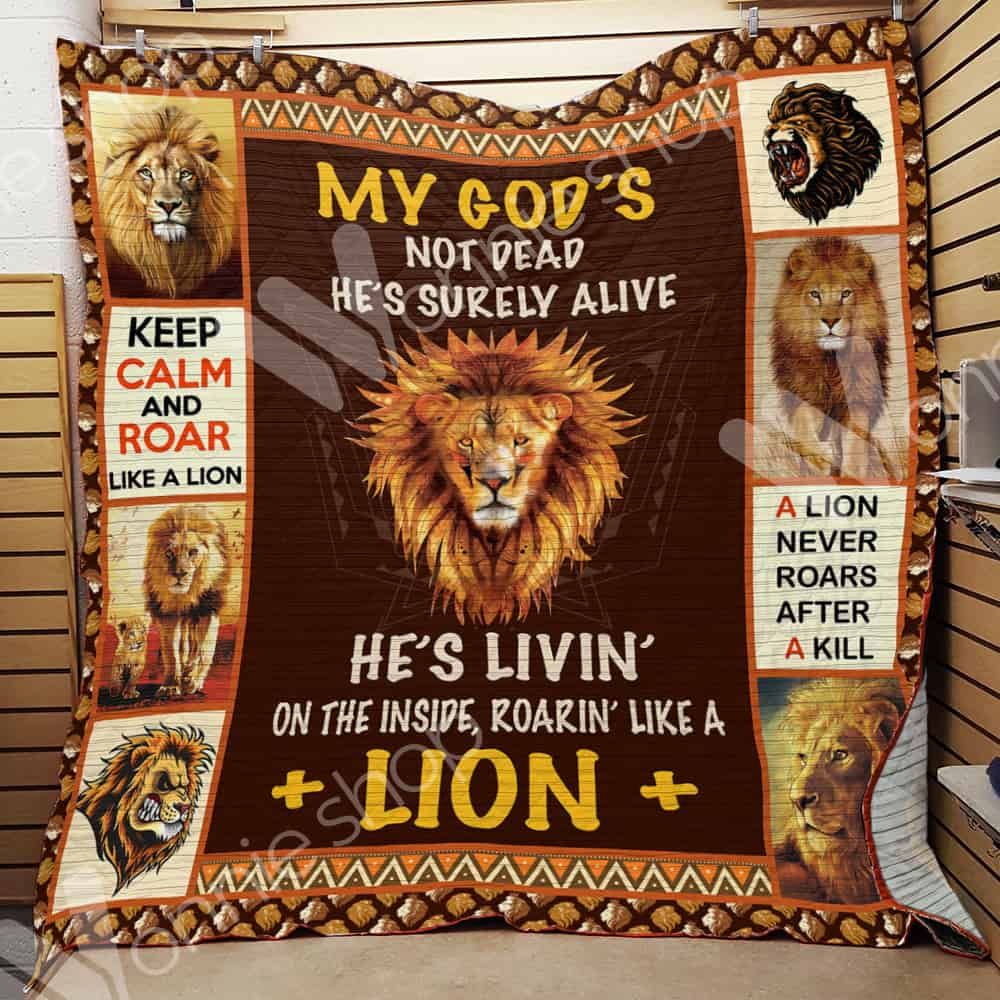 Lion Quilt Blanket DHC01021417TD