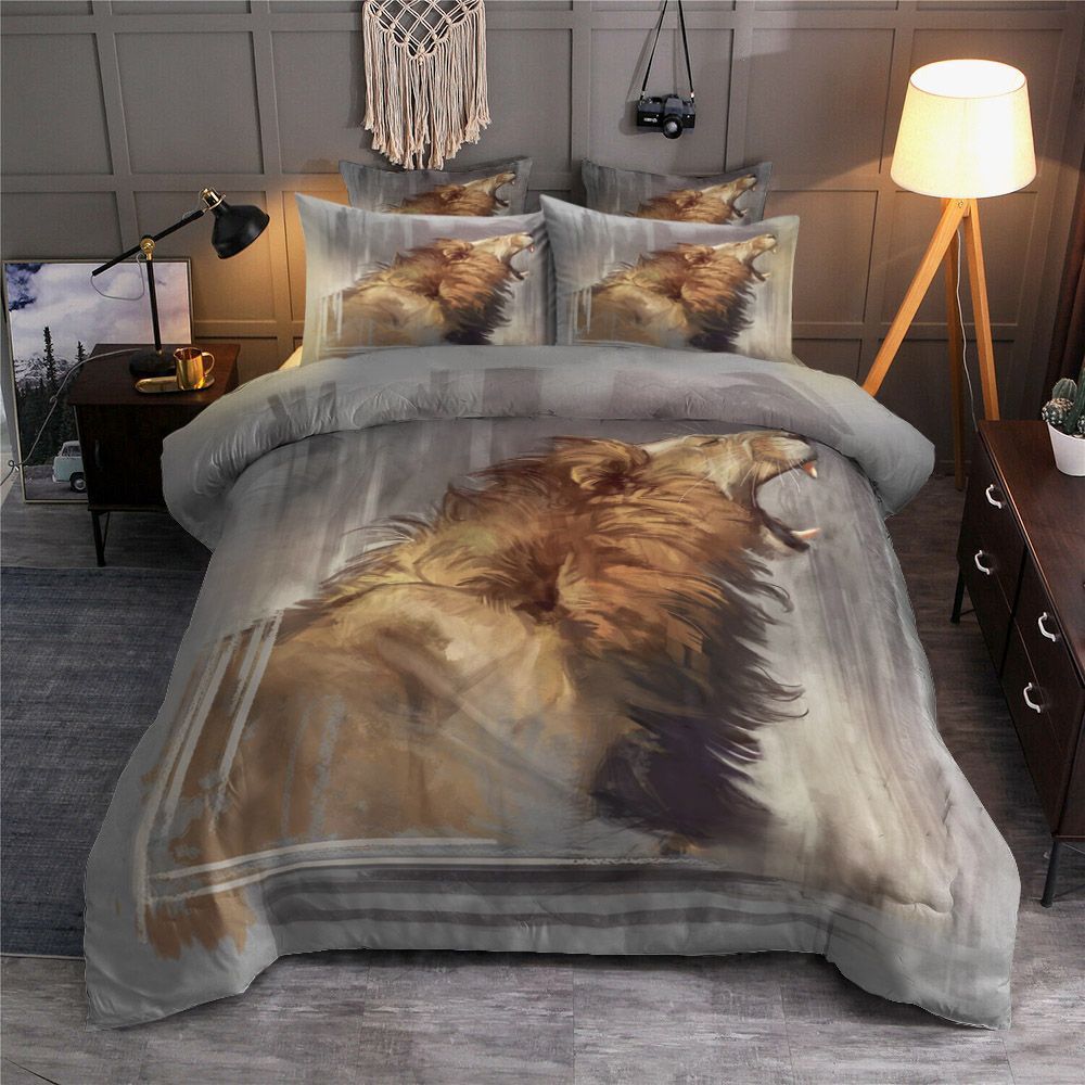 Lion Roar Bedding Set