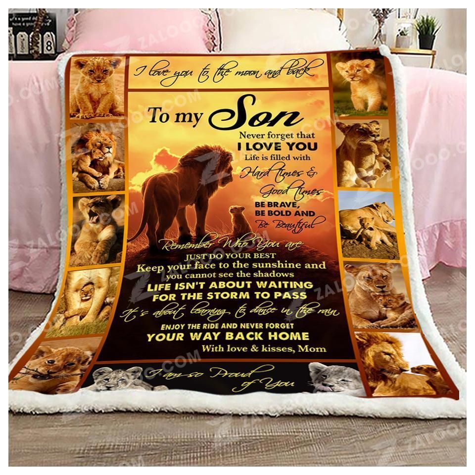 Lion – Son – Remember Who You Are Fleece Blanket