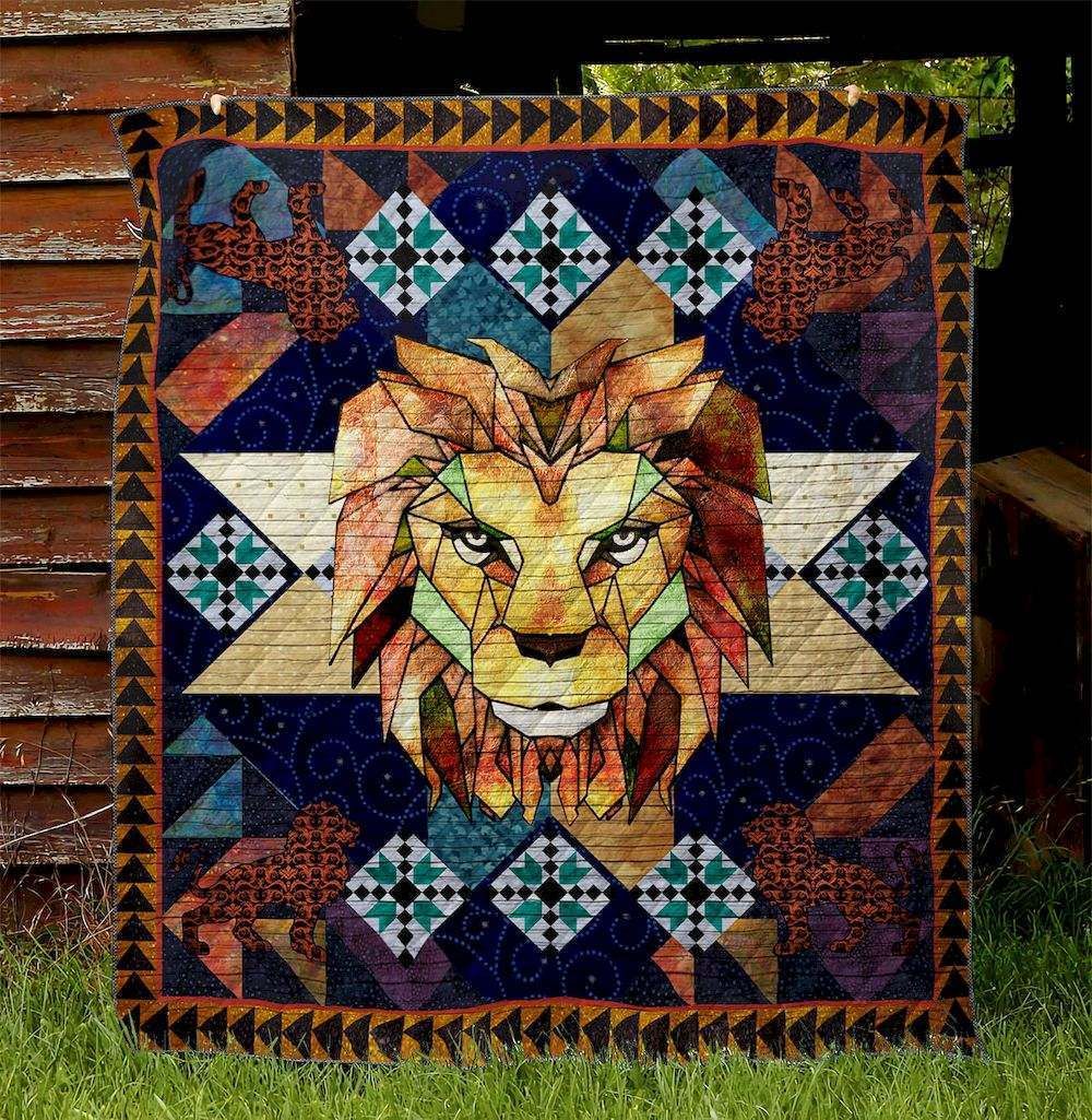 Lion TL130527 Quilt Blanket