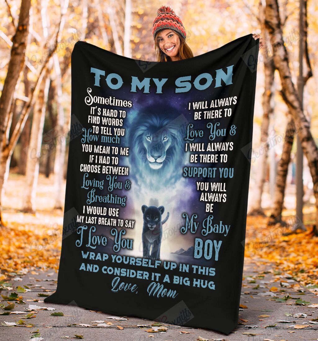 Lion To My Son GS-CL-LD0608 Quilt Blanket