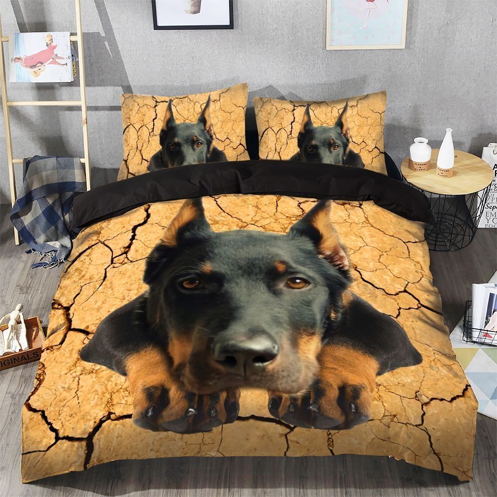 Little Doberman Bedding Set