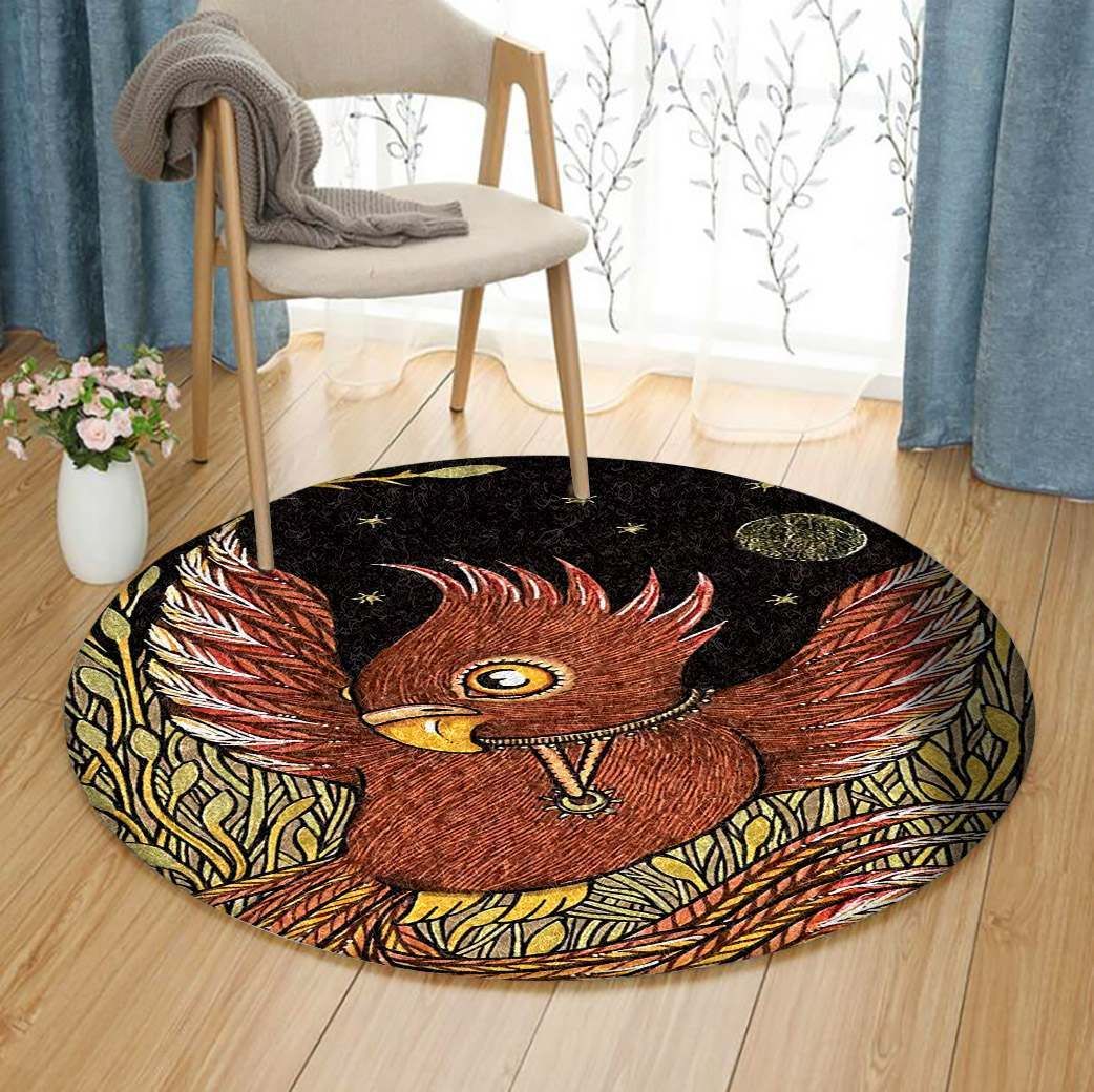 Little Phoenix Round Carpet