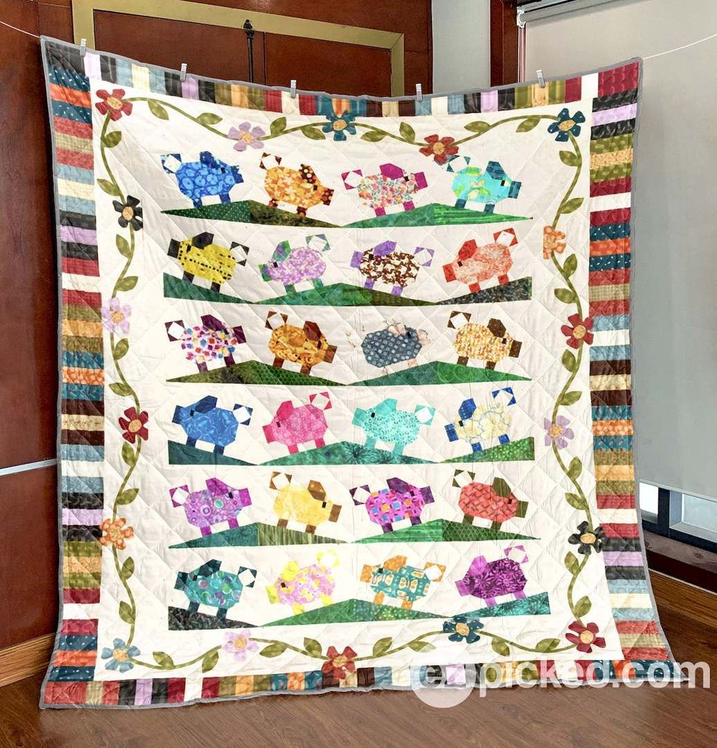 Little Piggies BT300552 Quilt Blanket