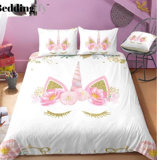 Little Unicorn Lash Bedding Set