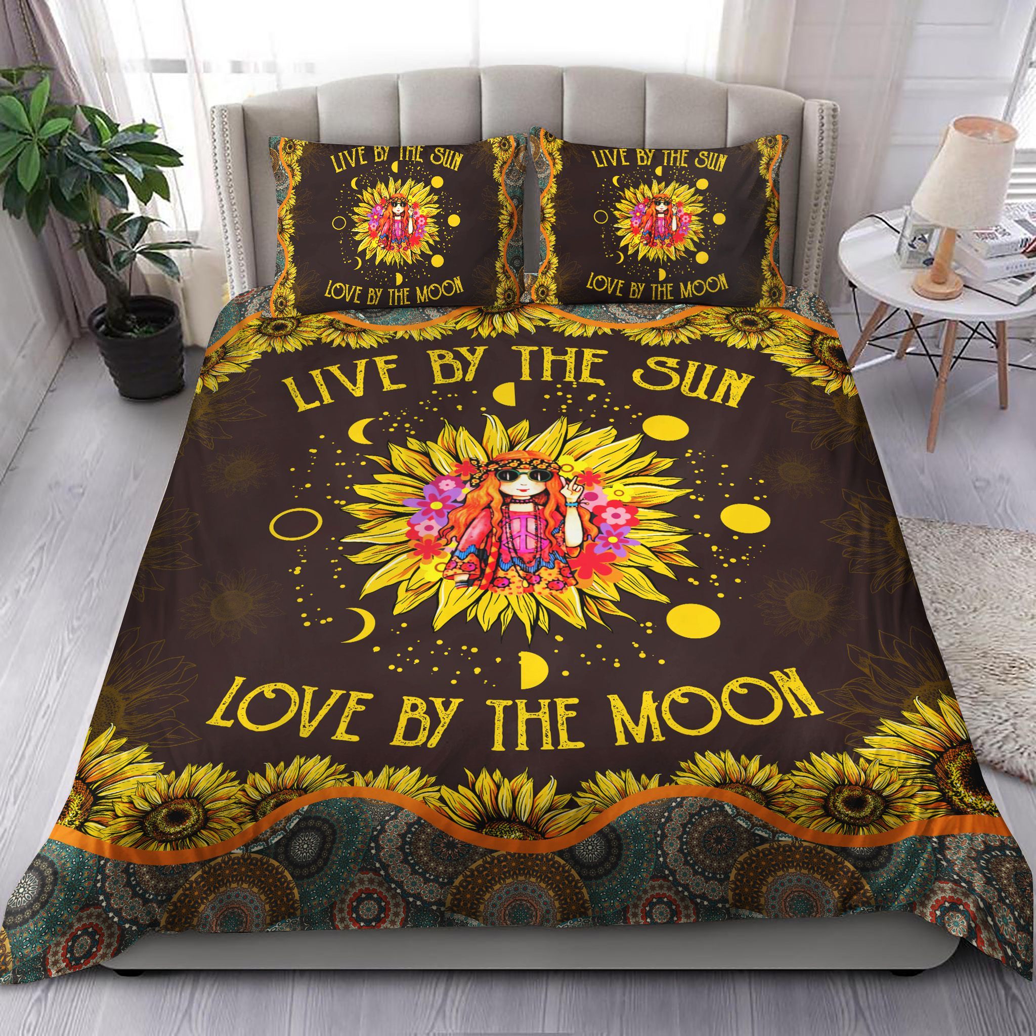 Live By The Sun Love By The Moon Bedding Set