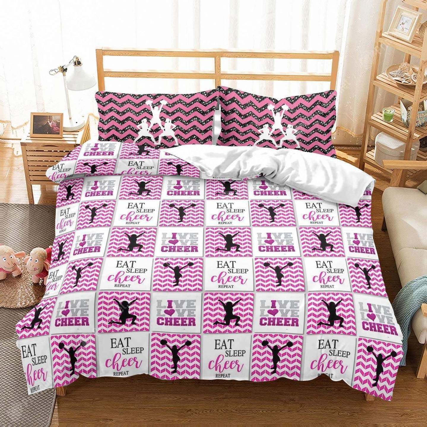 Live Love Cheer Bedding Set