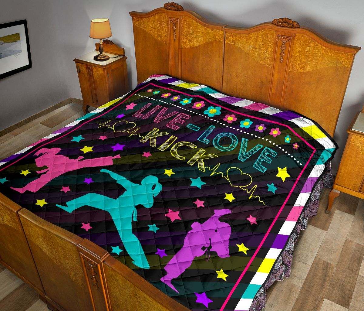 LIVE LOVE KICK QUILT DHC281110963DD