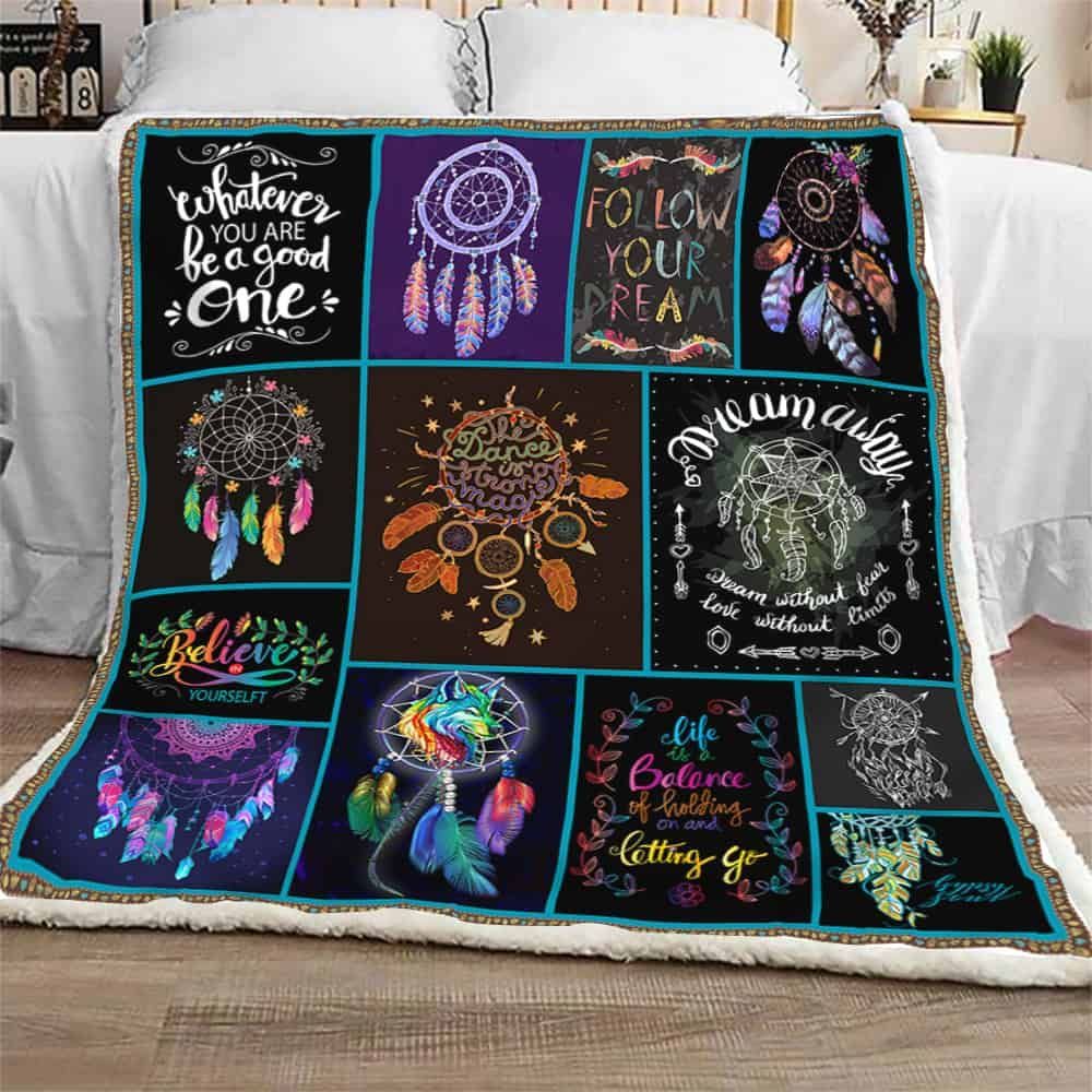 Live Your Dream Life Fleece Blanket