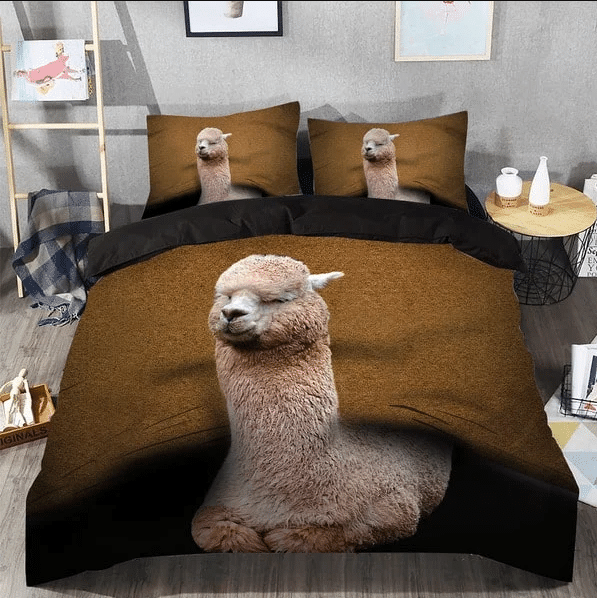 Llama 3D Bedding Set