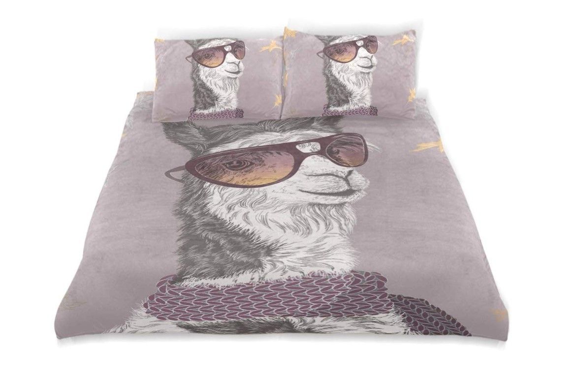 Llama Artist Bedding Set