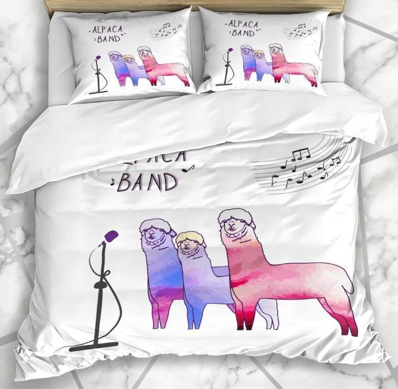 Llama Band Bedding Set