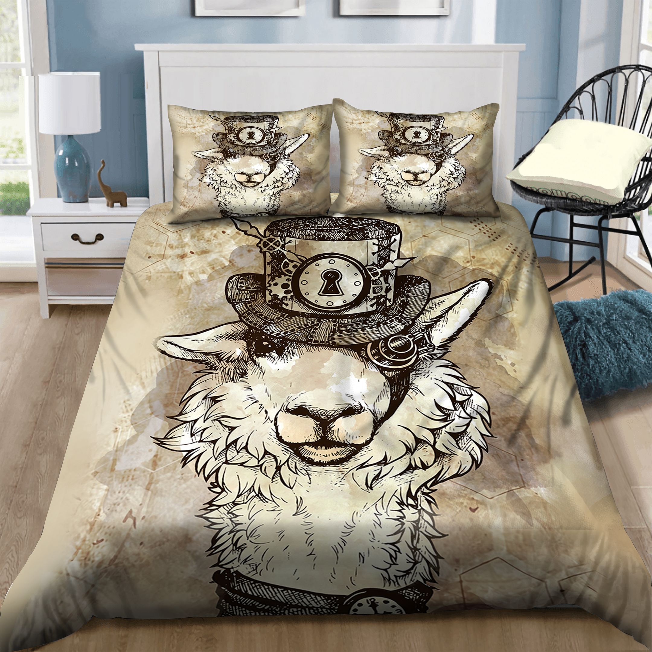 Llama Bedding Set