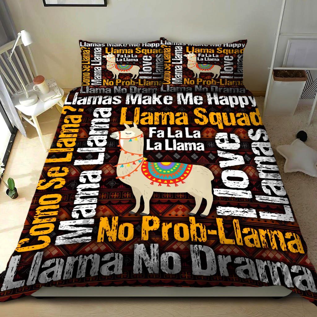 Llama Bedding Set