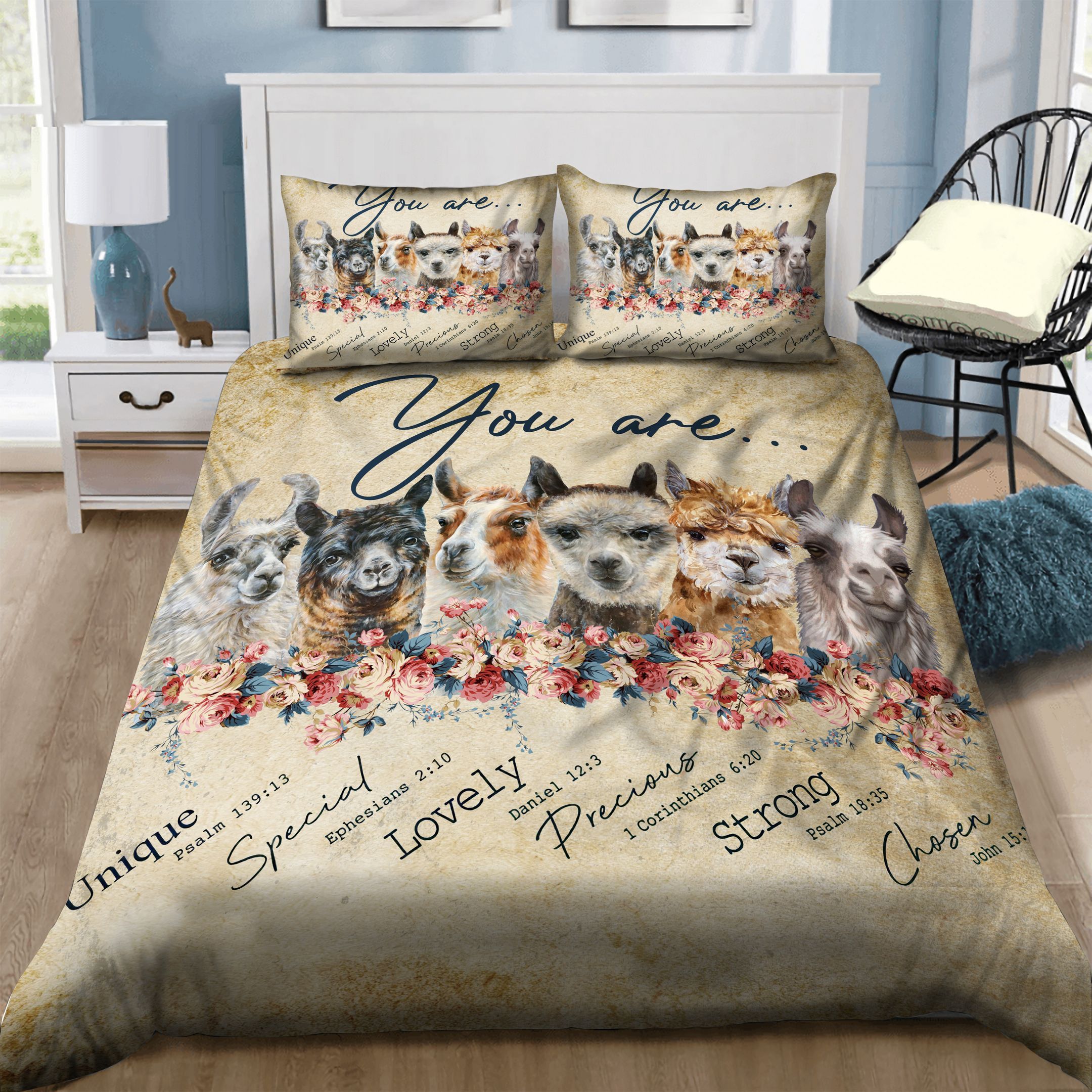 Llama Bedding Set