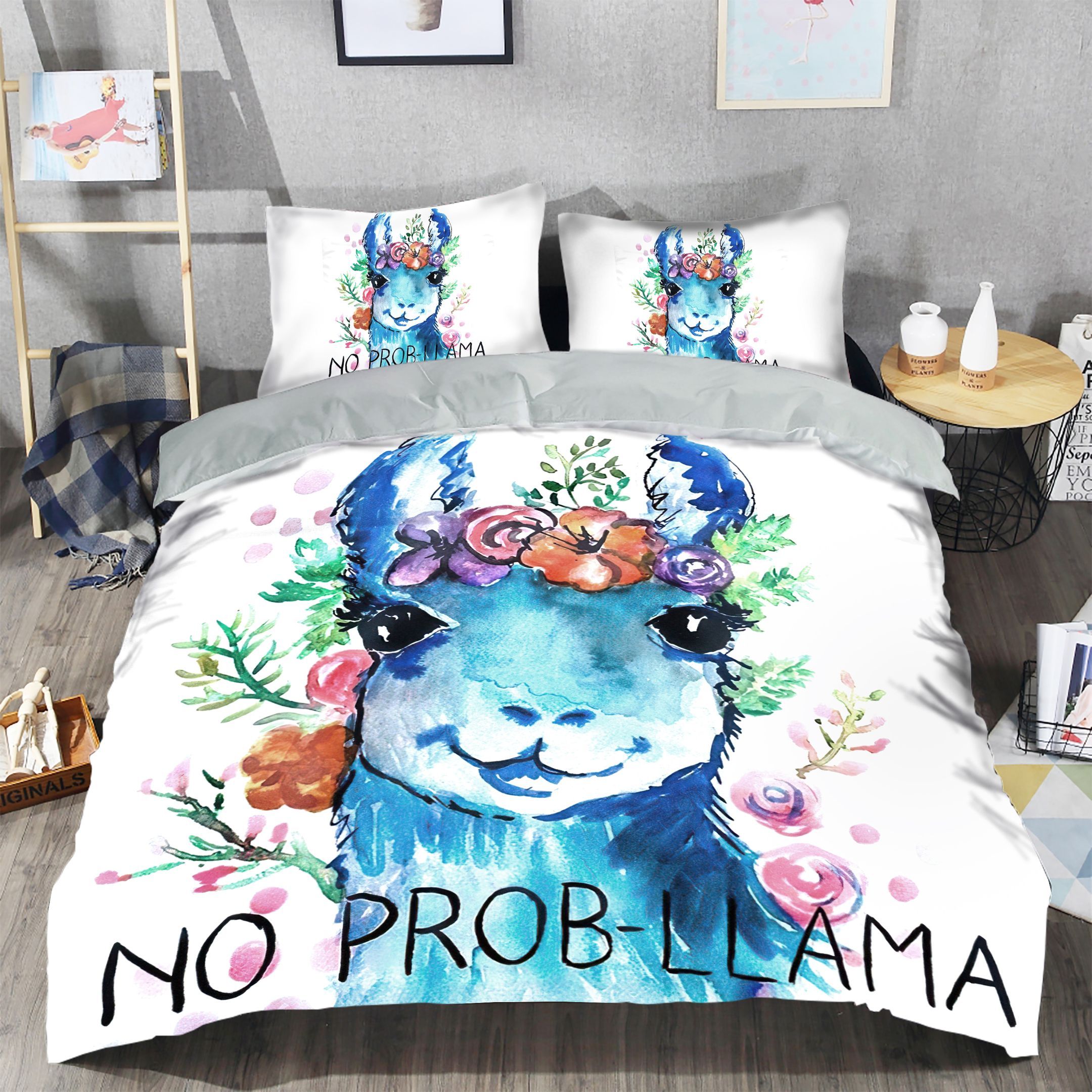 Llama Bedding Set