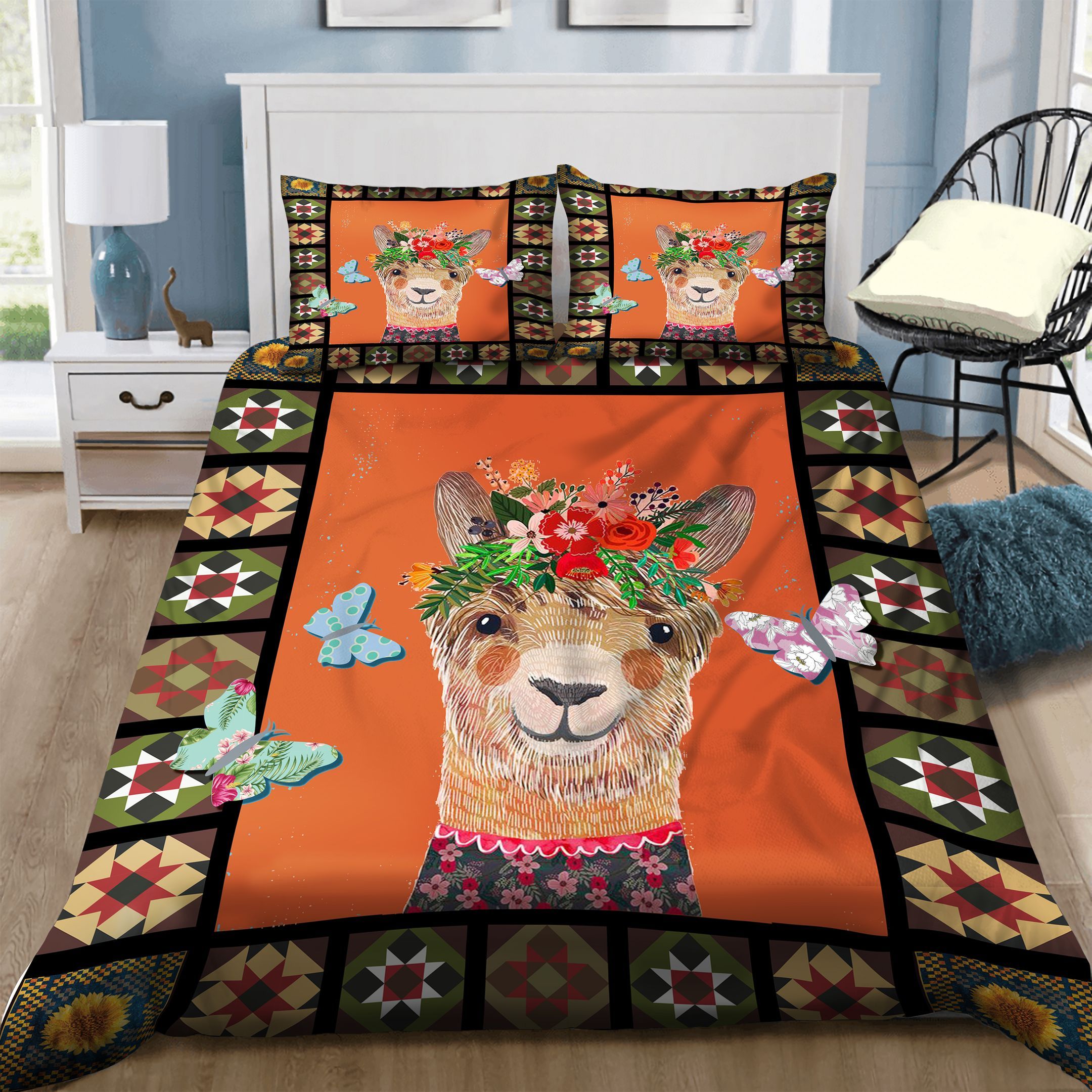 Llama Bedding Set